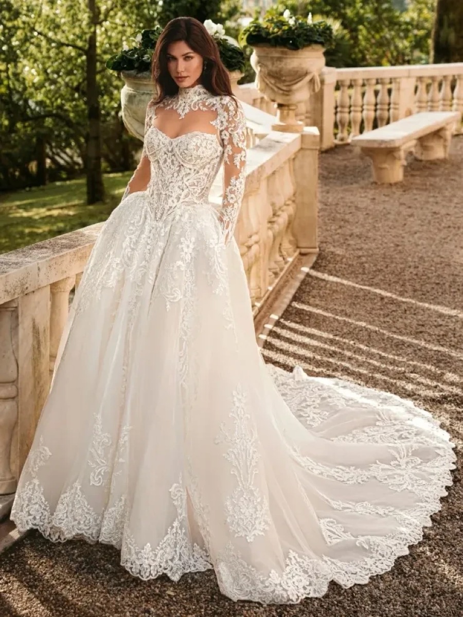 Enzoani wedding gown at Brickhouse Bridal