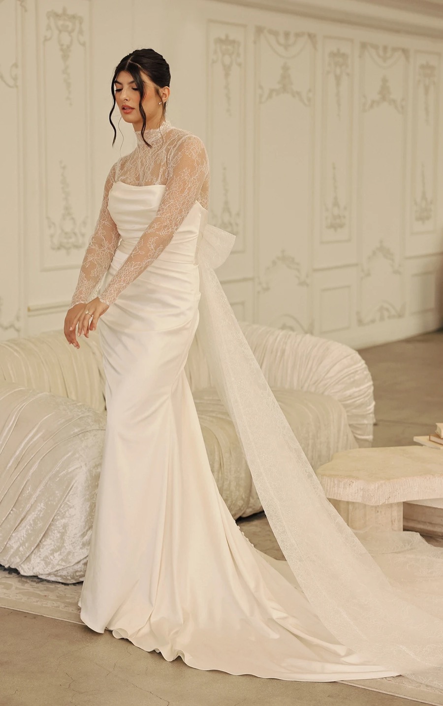 Martina Liana wedding gown at Brickhouse Bridal