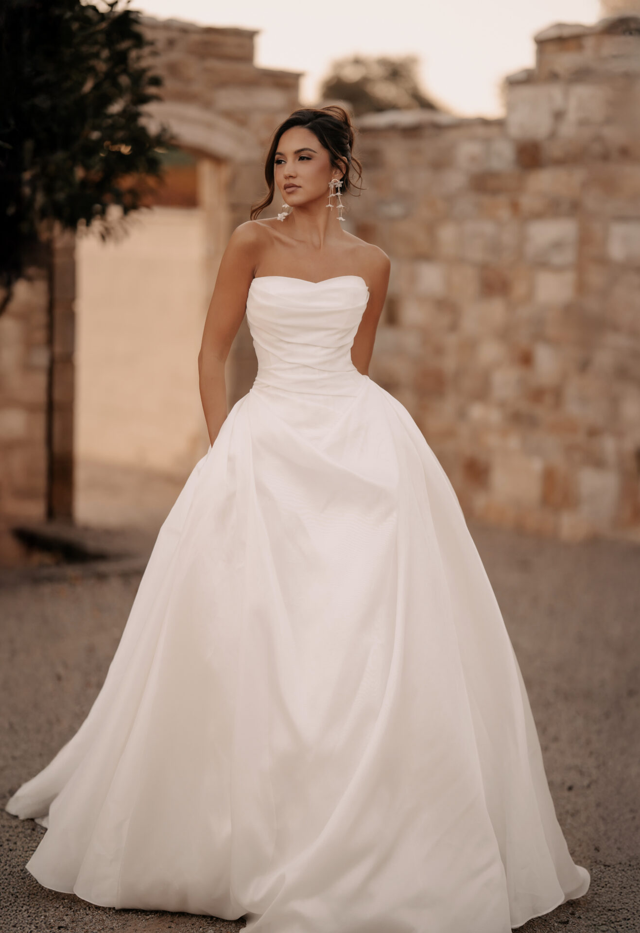 Martina Liana wedding gown at Brickhouse Bridal