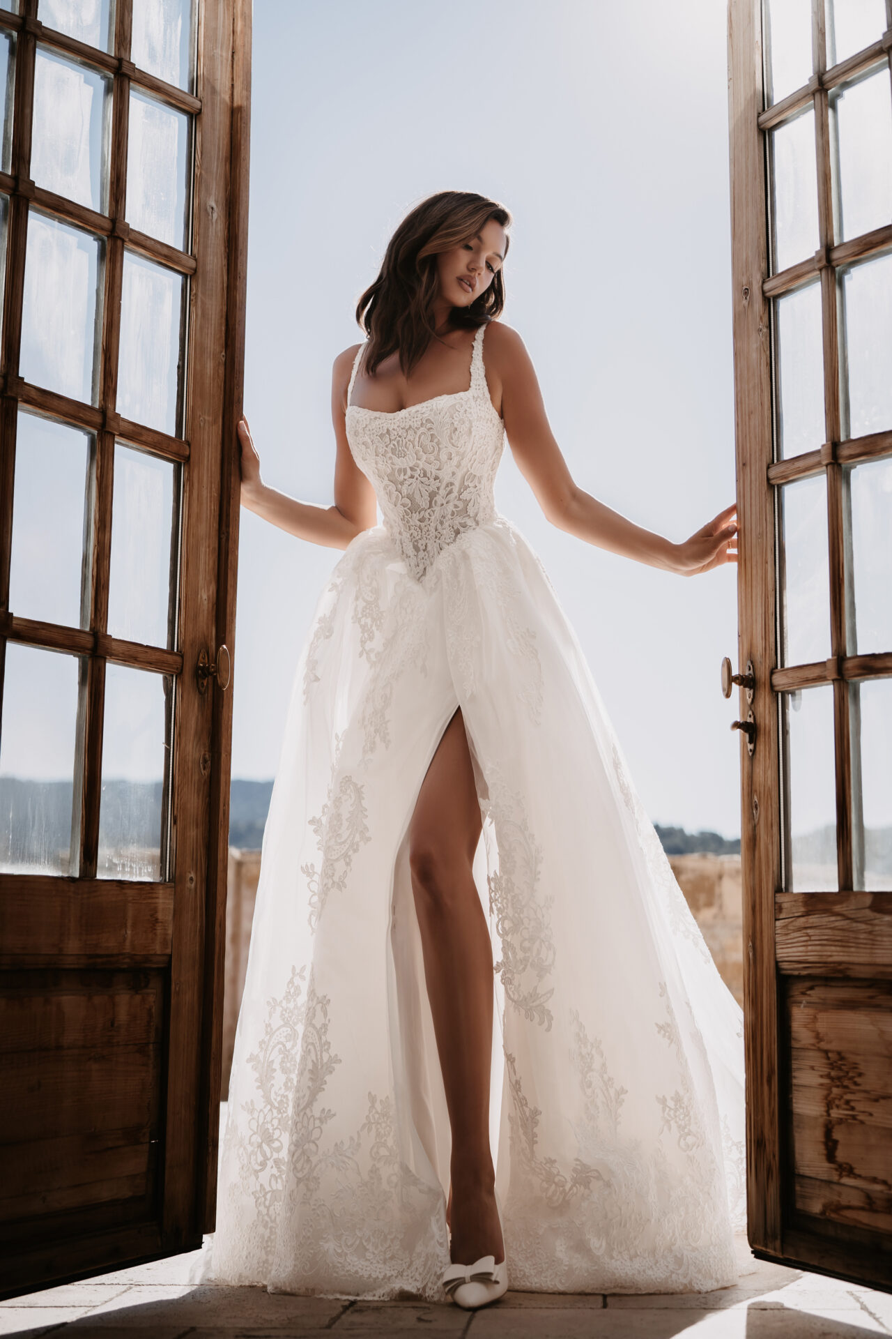 Martina Liana wedding gown at Brickhouse Bridal