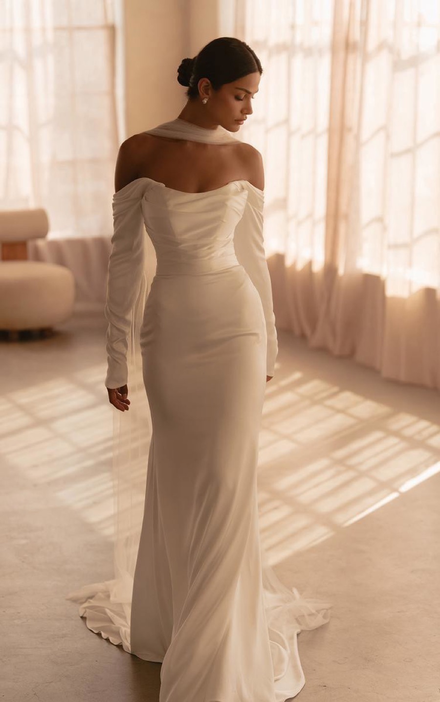 Martina Liana wedding gown at Brickhouse Bridal