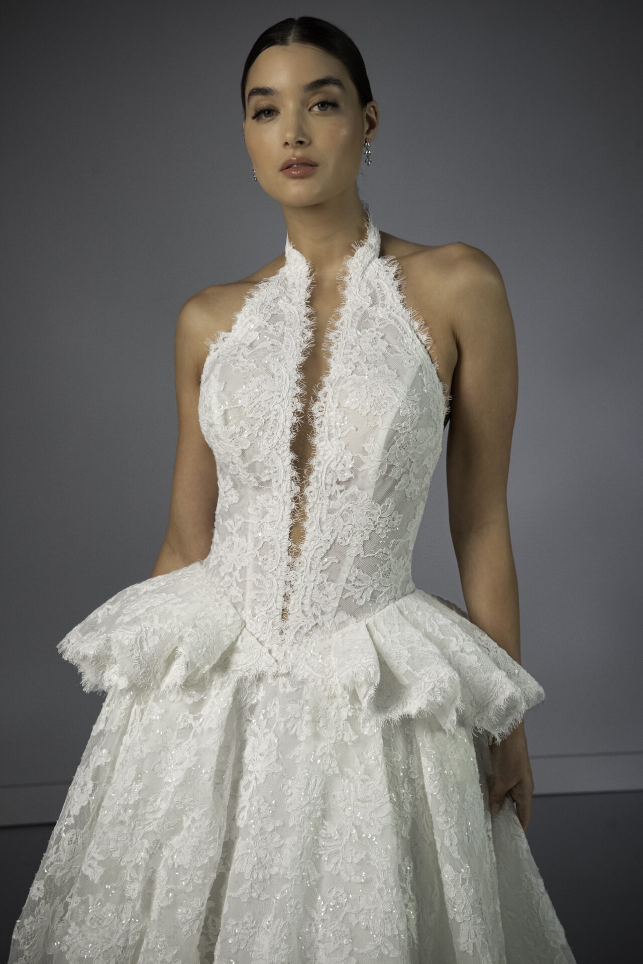 Martina Liana Luxe wedding gown at Brickhouse Bridal