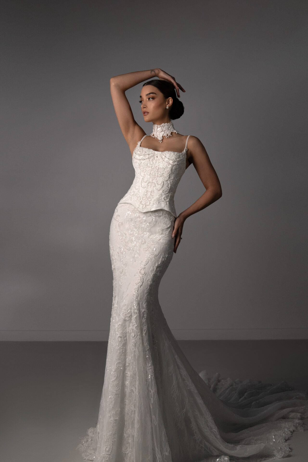 Martina Liana Luxe wedding gown at Brickhouse Bridal