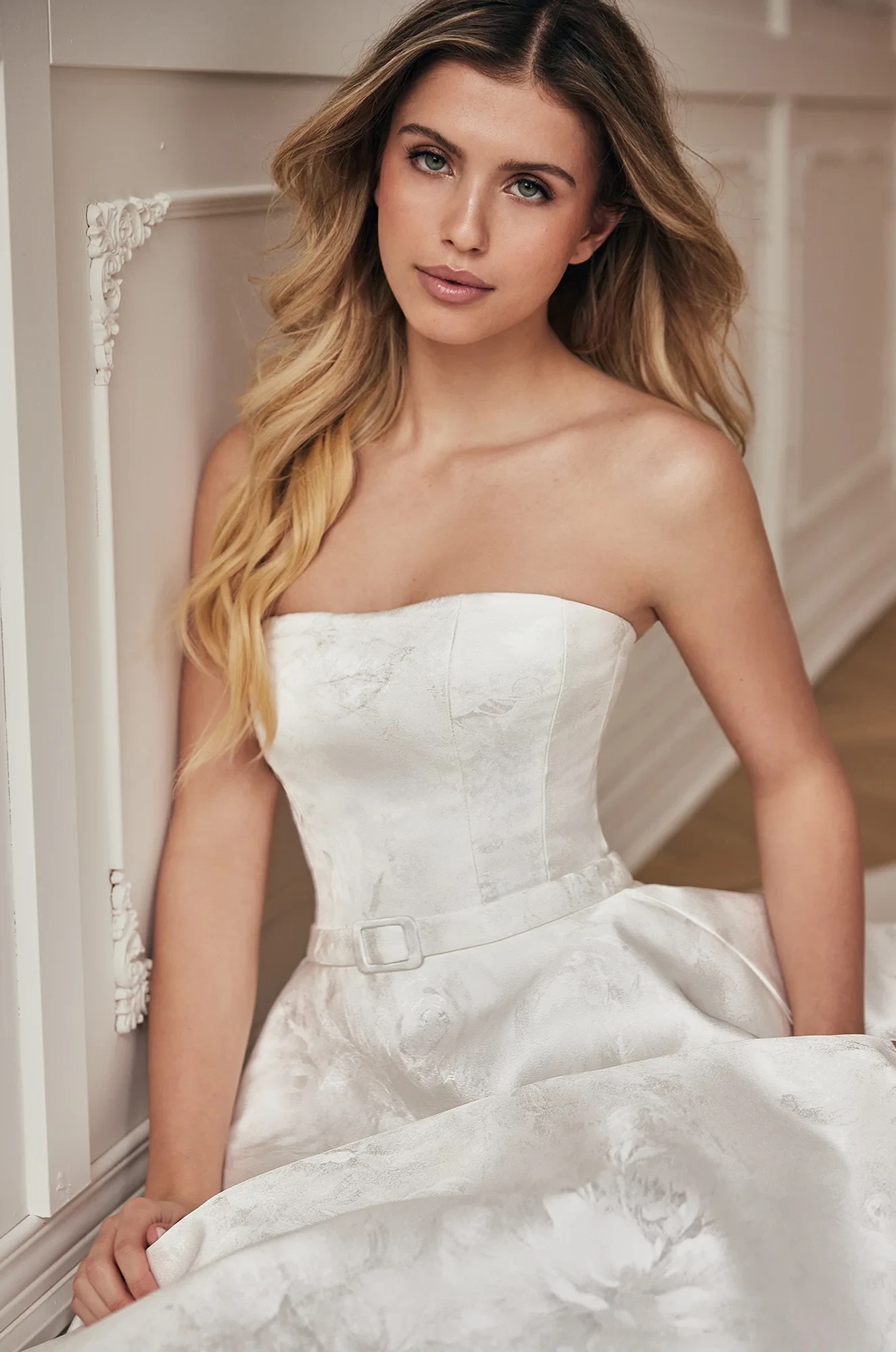 Mikaella & Paloma Blanca wedding gown at Brickhouse Bridal