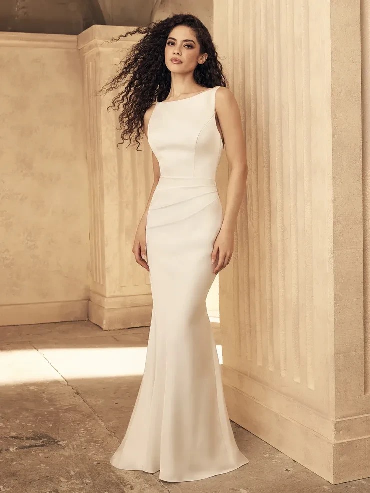 Mikaella & Paloma Blanca wedding gown at Brickhouse Bridal