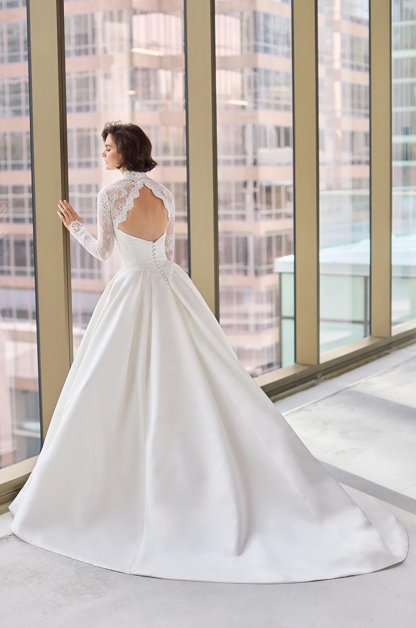 Mikaella & Paloma Blanca wedding gown at Brickhouse Bridal