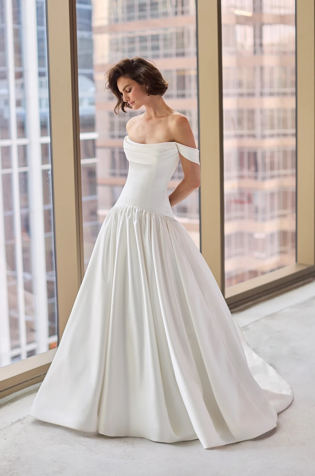 Mikaella & Paloma Blanca wedding gown at Brickhouse Bridal