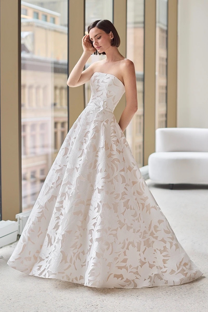 Mikaella & Paloma Blanca wedding gown at Brickhouse Bridal