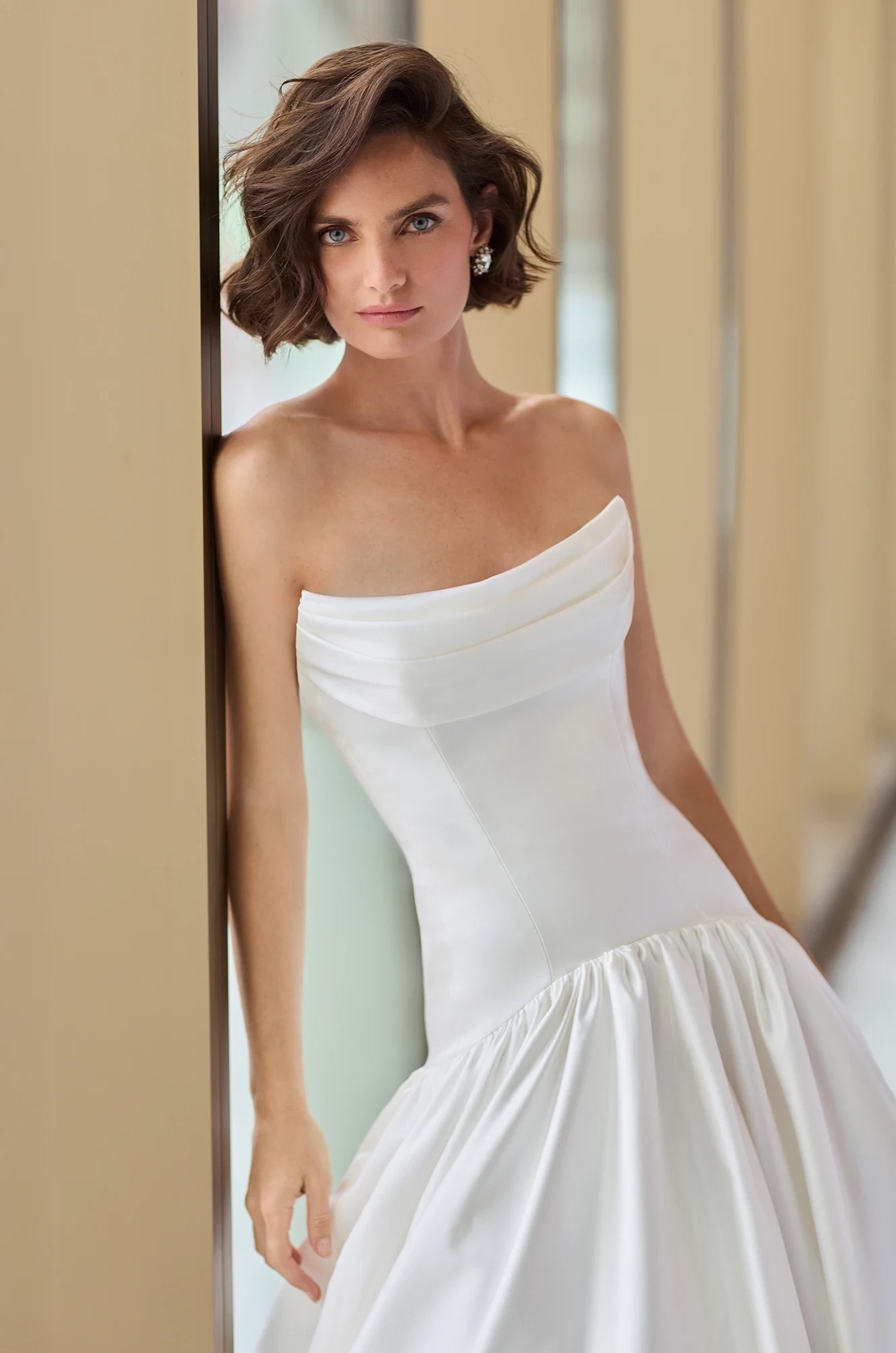 Mikaella & Paloma Blanca wedding gown at Brickhouse Bridal